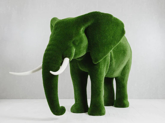 置物 Elephant Large Elephant - CFA Design Group