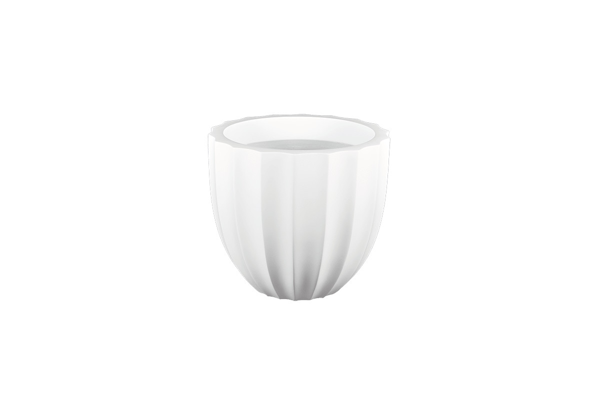 Santa Barbara Fluted Planter
